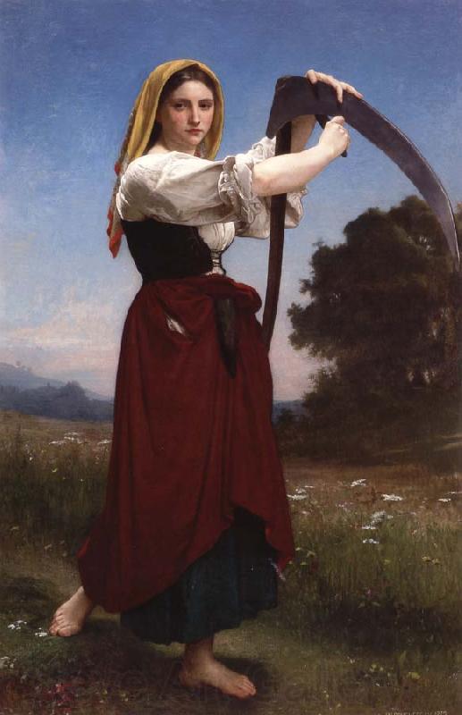 Adolphe William Bouguereau The Reaper